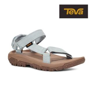 【TEVA】女涼鞋 牛仔布 機能運動涼鞋/雨鞋/水鞋 Hurricane XLT2 Hemp 原廠(珍珠藍-TV1152631PLCR)