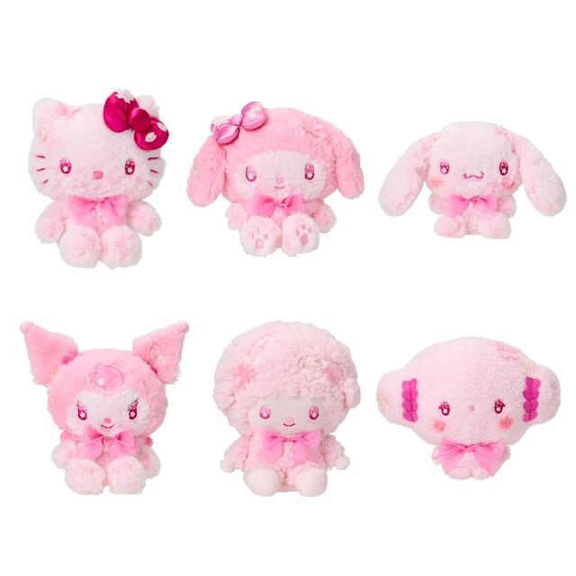 【SANRIO 三麗鷗】粉色櫻花系列 造型絨毛娃娃