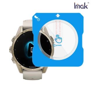 【IMAK】GARMIN Fenix 8 AMOLED 43mm 玻璃手錶膜/自帶定位版