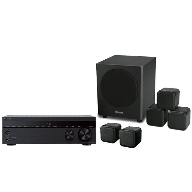 【MISSION】家庭劇院組合(M-CUBE+SE 喇叭+SONY STR-DH790)