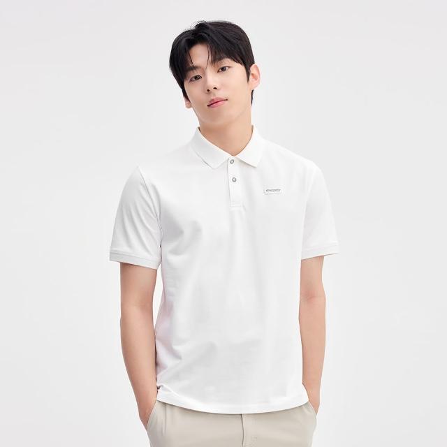 【Discovery Expedition】男版小Logo短袖POLO衫 上衣(DMTS63053-WHS)