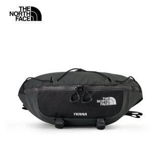 【The North Face 官方旗艦】北面男女款黑色品牌LOGO腰包｜81EO4JK