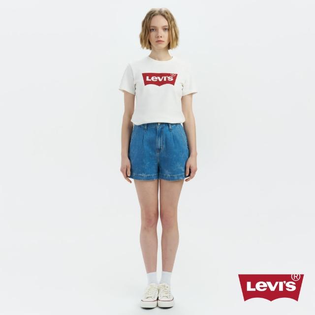 【LEVIS】女款 休閒短褲 印花短褲 SUMMER HOLIDAY系列 人氣新品 003LG-0001