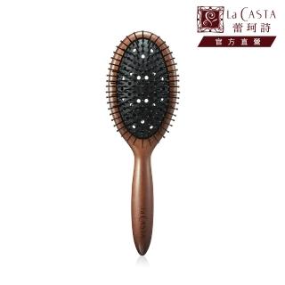 【La CASTA 蕾珂詩】沙龍級頭皮賦活按摩梳(官方直營/按摩頭皮．梳開糾結．全髮質適用)