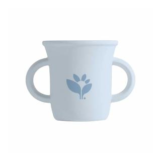 【green sprouts 小綠芽】超防滑寶寶學習喝水矽膠學習杯 蒂芬尼藍(GS144300-LB)
