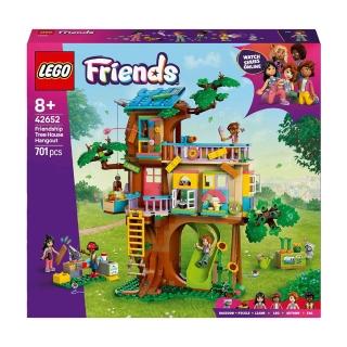 【LEGO 樂高】42652 Friends 朋友系列 歡聚友誼樹屋(積木 模型 人偶)