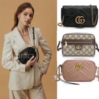 【GUCCI古馳】品牌經典 斜揹包/相機包/腋下包(多款任選)