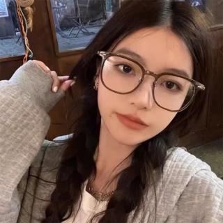 【LEESA】方框眼鏡\大框眼鏡\豹紋眼鏡\眼鏡架\眼鏡框\素顏眼鏡\小臉神器\女生眼鏡\穿搭小物\超輕\百搭