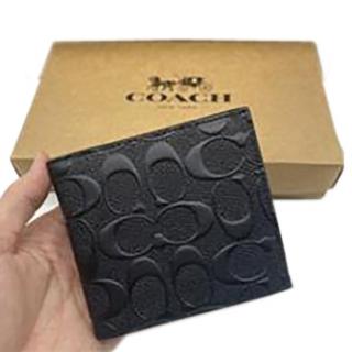 【SNOW.bagshop】母親節禮物 短夾紳仕短夾國際正版保證(進口防水防刮皮革二折內零錢袋購證保卡盒塵套提袋)