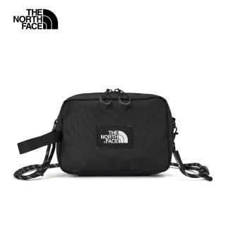 【The North Face 官方旗艦】北面男女款黑色休閒腰包｜8DJRKX7(斜揹包)