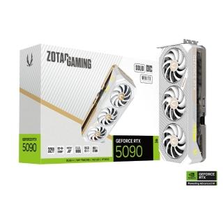 【ZOTAC 索泰】組合★白色 GAMING GeForce RTX 5090 SOLID OC White Edition 顯示卡+850W+B850 (1-3)