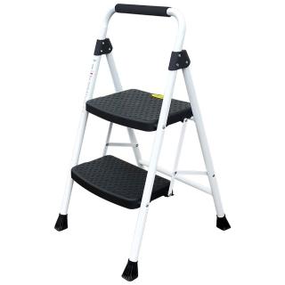 【U-CART】二階家用梯 鐵製C款 白色款附安全鎖 KSL102(KSL102)