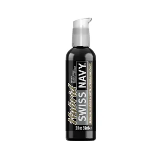 【SWISS NAVY】瑞士海軍 水矽交融潤滑液 PREMIUM HYBRID LUBRICANT 2oz 1入(持久潤滑 好清洗)