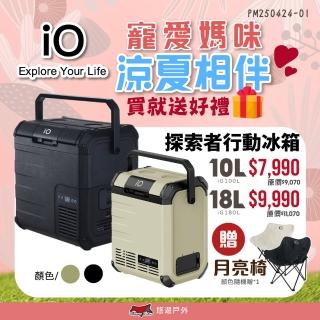 【iO】探索者G系列行動冰箱 18L 兩色(悠遊戶外)