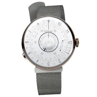 【klokers 庫克】KLOK-08-D1 白軸+米蘭錶帶