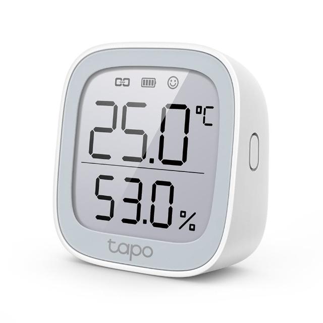 【TP-Link】Tapo T315 2.7吋電子墨面板智慧溫濕度感測器(即時監控/液晶顯示/簡易安裝/Tapo APP)