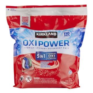 【Kirkland Signature 科克蘭】Oxi 強效洗衣膠囊 110入
