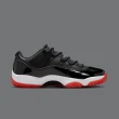 【NIKE 耐吉】休閒鞋 Air Jordan 11 Low Bred 2025 經典回歸 黑白紅 男鞋 FV5104-006