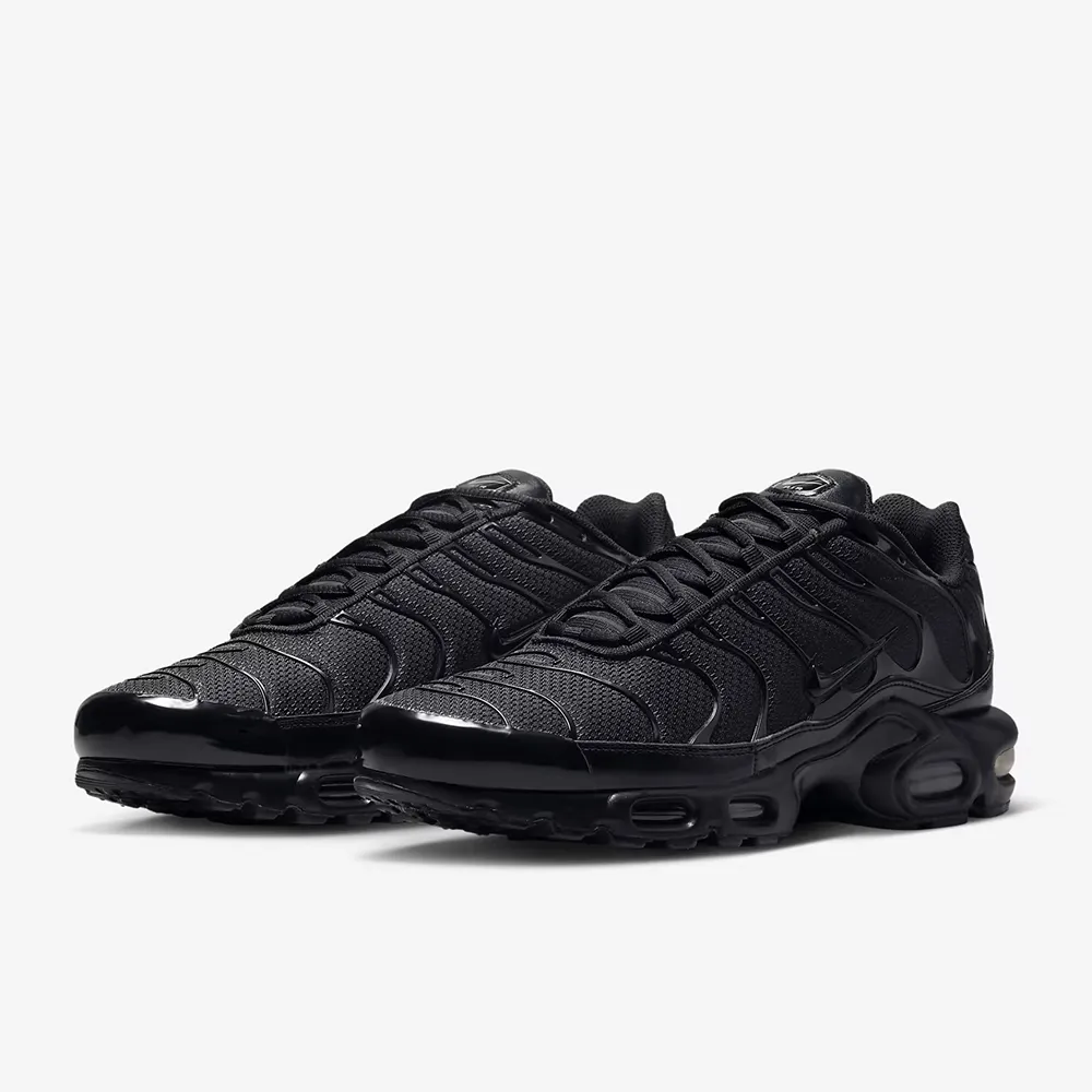 【NIKE 耐吉】AIR MAX PLUS 黑色 男鞋(604133-050)