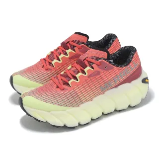 【MERRELL】越野跑鞋 MTL Adapt Matryx 女鞋 紅黃 氮氣 回彈 黃金大底 抓地 運動鞋(ML068354)
