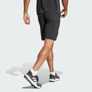 【adidas 愛迪達】短褲 男款 運動褲 亞規 D4T SHORT 黑 IK9723