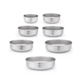 【Keith】鎧斯鈦單層鈦碗 Ti5335/600ml(露營鈦碗 戶外餐具 野炊登山餐碗 可直火堆疊 飯菜湯麵碗)