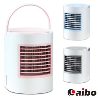 USB三段變速 桌立附提把 歐風水冷空調風扇(FAN-55)
