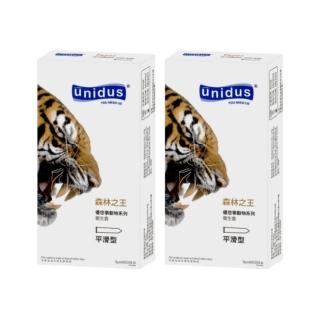 即期品【Unidus 優您事】動物系列保險套-森林之王 平滑型 12入*2盒 共24入