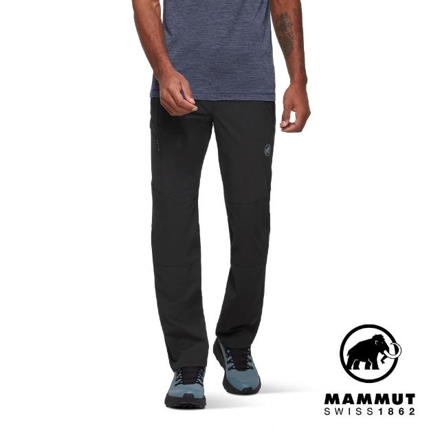【Mammut 長毛象】Runbold IV Pants 防曬彈性健行長褲 黑色 男款 #1022-02580