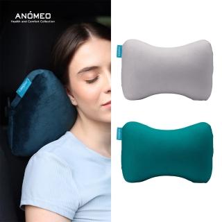 【ANOMEO】狗骨形 車用頭枕 高密度記憶棉(汽車頭枕/車用靠枕/汽車頭枕)