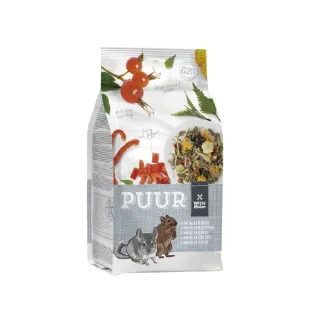 【Whitte Molen 荷蘭偉特】純天然龍貓飼料 500g/包(龍貓飼料 金吉拉鼠 絲絨鼠)