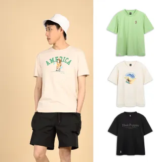 【Hush Puppies】男裝 T恤 經典logo品牌人氣T恤(多款任選)