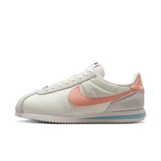 【NIKE 耐吉】Wmns Cortez 女鞋 休閒鞋 阿甘鞋 淺橘 米白 復古(IF1764-100)