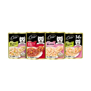 【Cesar 西莎】蒸鮮包 70g*32入 寵物/狗罐頭/狗食/餐包(任選)