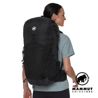 【Mammut 長毛象官方直營】Ducan Spine 28-35 Women 動態背負健行後揹包 28-35L 黑色 女款 #2530-01450
