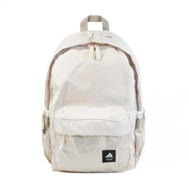 【adidas 愛迪達】Mh Material Bp 後背包 雙肩背包 運動 訓練 休閒 實用 愛迪達 米(JL8346)