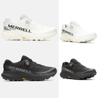 【MERRELL】AGILITY PEAK 5 BOA GORE-TEX 男款 越野 慢跑鞋(ML068061 ML068213 白 黑 防水 襪套 旋鈕)