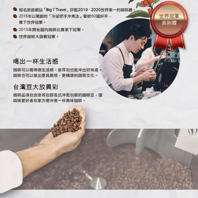 【Simple Kaffa 興波咖啡】世界冠軍吳則霖濾掛式咖啡 12g*8包/袋(口味任選)