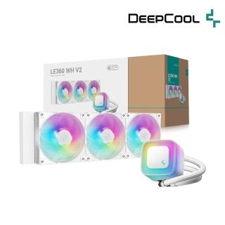 【DeepCool】九州風神 LE360 WH V2 CPU一體式360水冷散熱器(白色)