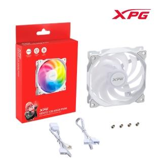 【XPG】威剛 VENTO 120 ARGB PWM 機殼風扇(白色)