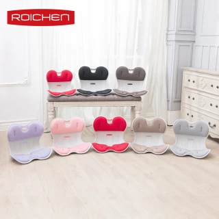【Roichen】韓國 減壓舒適護脊坐墊/椅墊/和室椅 2入任選-男女成人款(護腰 美姿)
