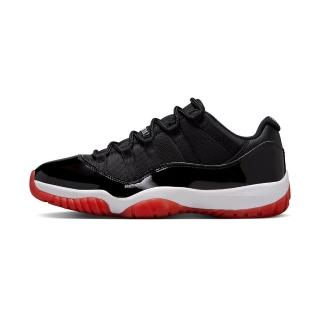 【NIKE 耐吉】Air Jordan 11 Retro Low 男鞋 黑白紅色 喬丹 AJ11 傳奇 籃球鞋 FV5104-006