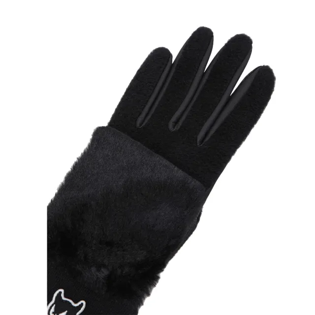 【WAAC】SYNTHETIC LEATHER GOLF GLOVES 女士 高爾夫球手套 雙-黑色(WA24FWWG20199)