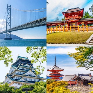 【吉航旅遊】精緻假期臺北神戶大阪動物王國環球影城清水寺嵐山渡月橋螃蟹海鮮國產牛五日-長榮航空