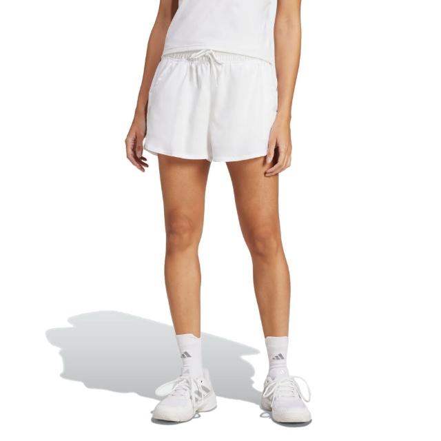 【adidas 愛迪達】運動短褲 CLUB SHORT 女 - JE7114