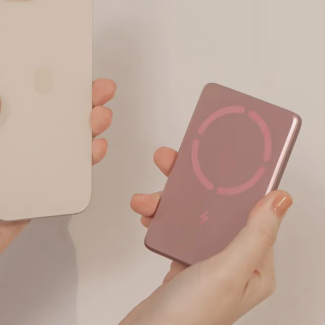 【NICONICO】Superthin極度輕薄・磁吸行動電源(5000mAh)