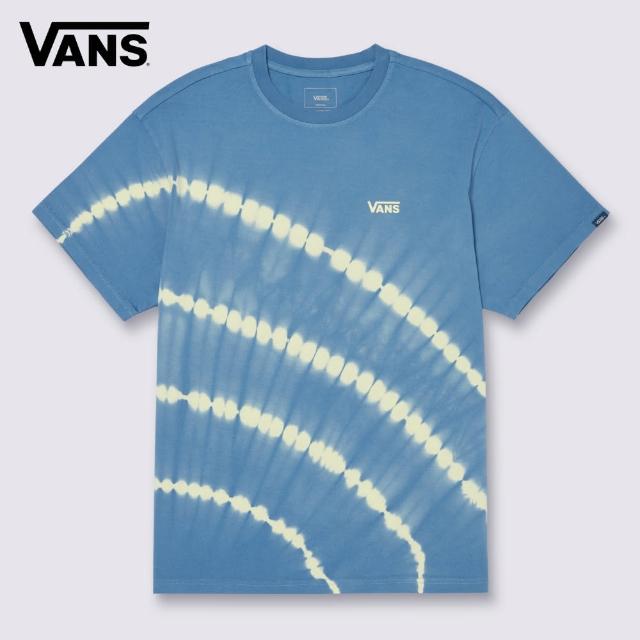 【VANS 官方旗艦】Tie Dye 男女款藍色札染短袖T恤