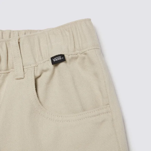 【VANS】官方旗艦 Kaylee Cargo 女款燕麥色短褲