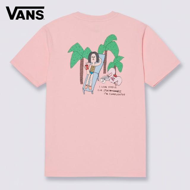 【VANS 官方旗艦】Asian Artist Collection - Riroo 女款粉色短袖T恤