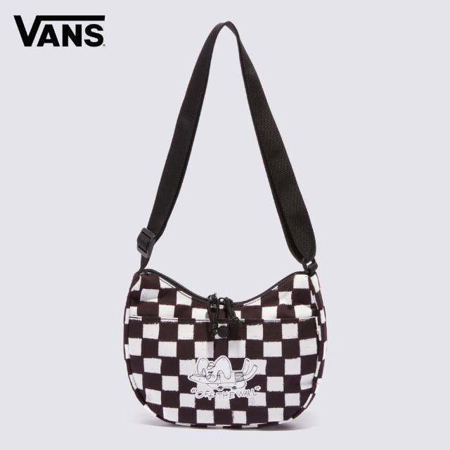 【VANS 官方旗艦】Asian Artist Collection - Riroo 男女款黑白色棋盤格肩背包
